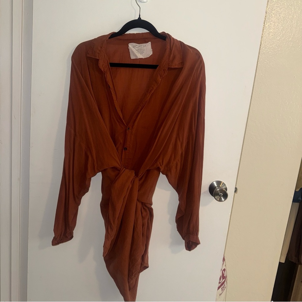 Acacia Monty Tencel Dress Large